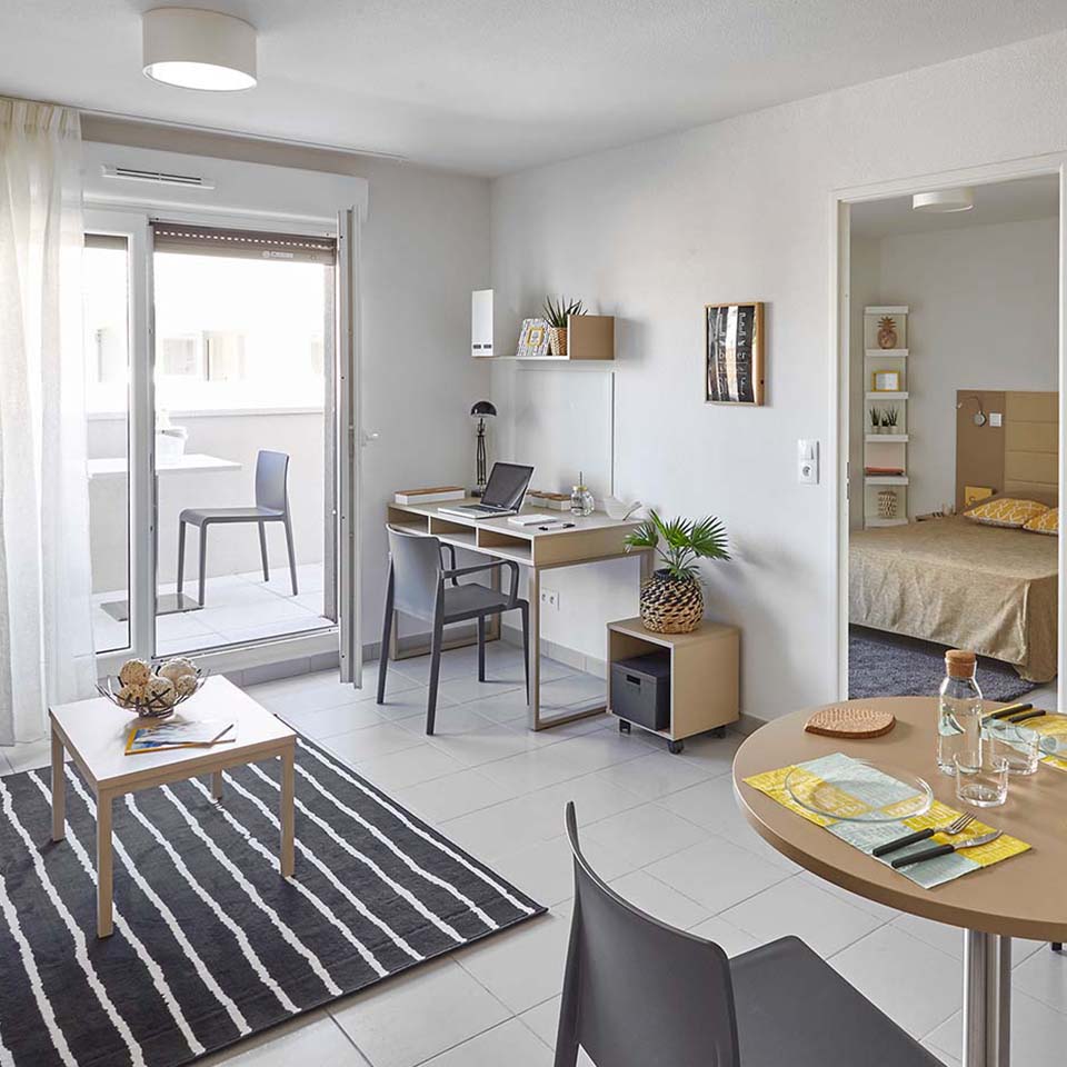 résidence étudiante marseille - logements T2