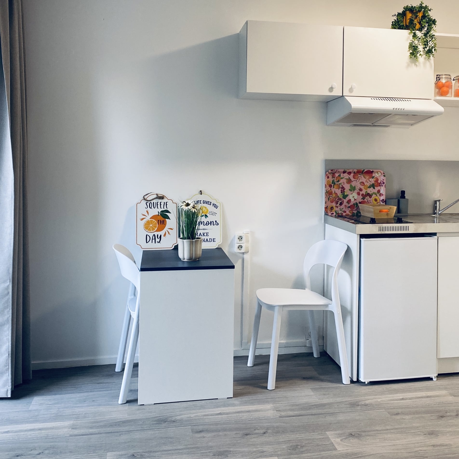 Cuisine d'un studio de notre résidence étudiante Apollinaire à Reims